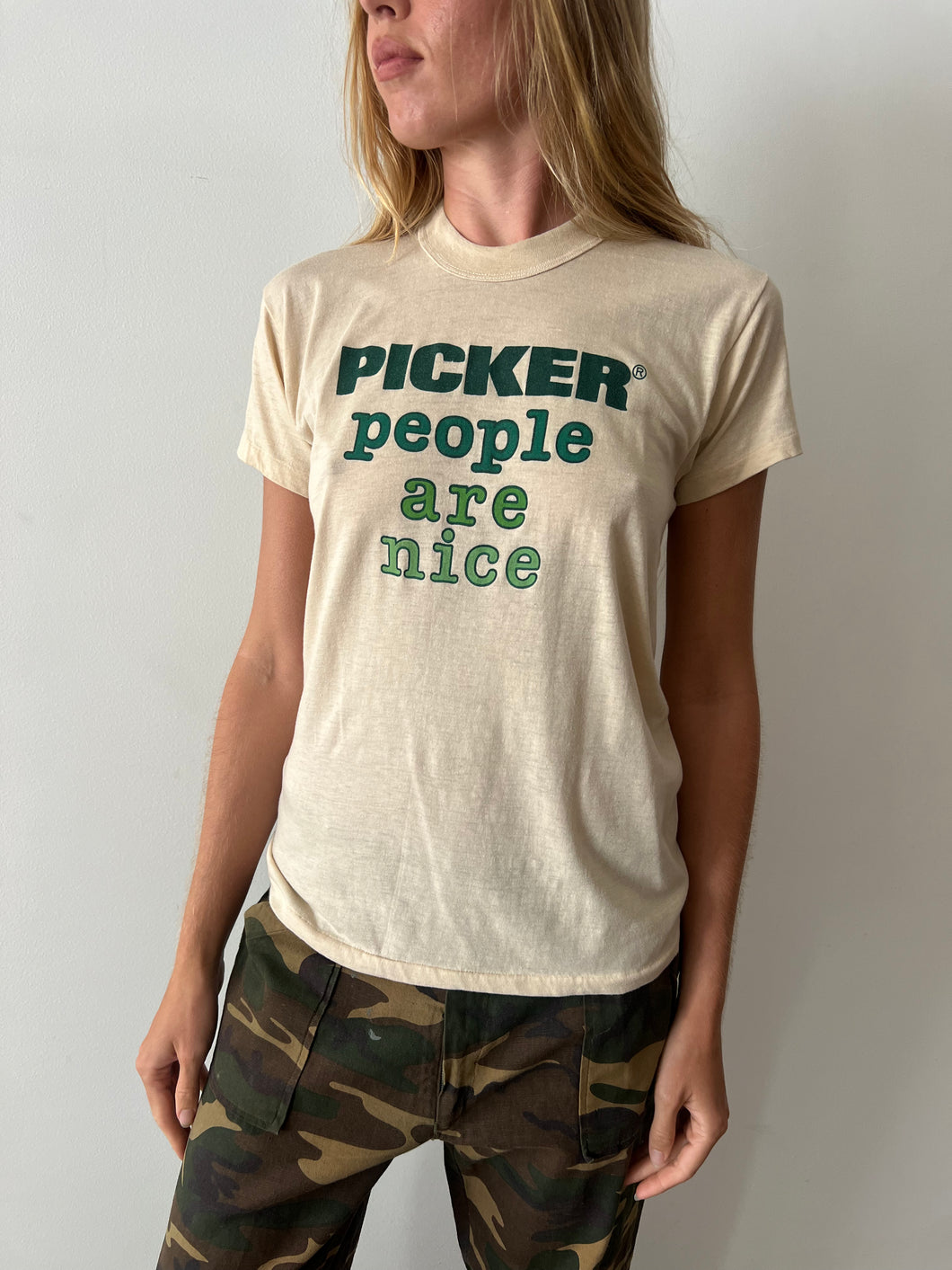 Picker People Are Nice Tee