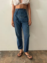 50s High Waist Side-Zip Jeans