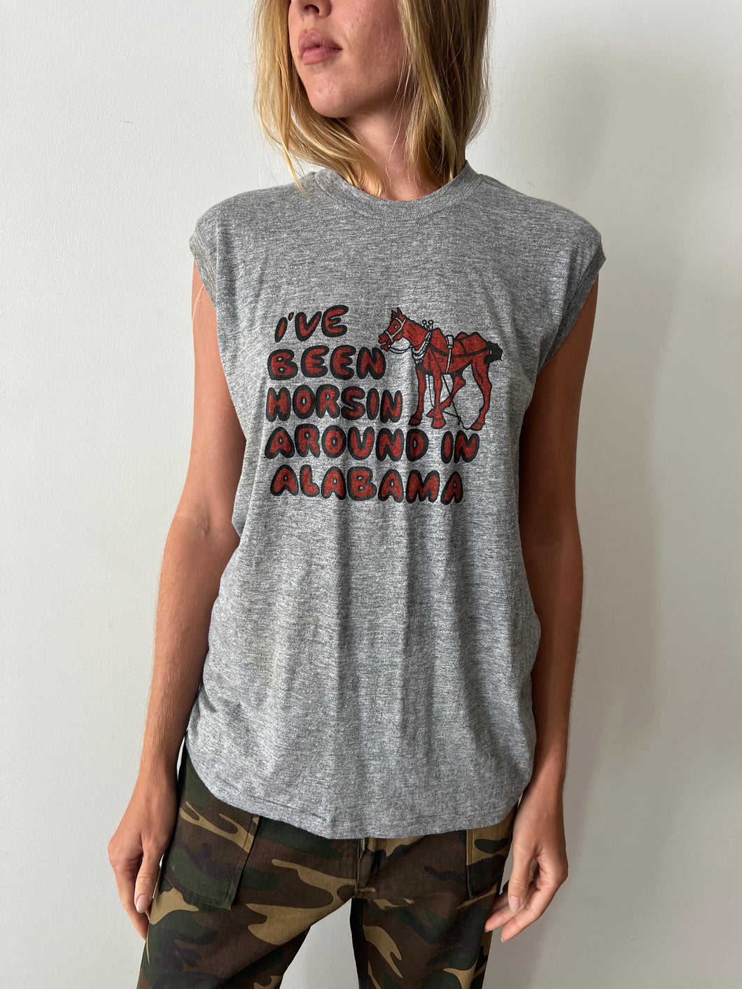 Horsing Around in Alabama Tank