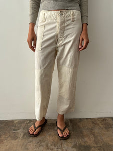 50s Light Cotton Japanese Work Trousers