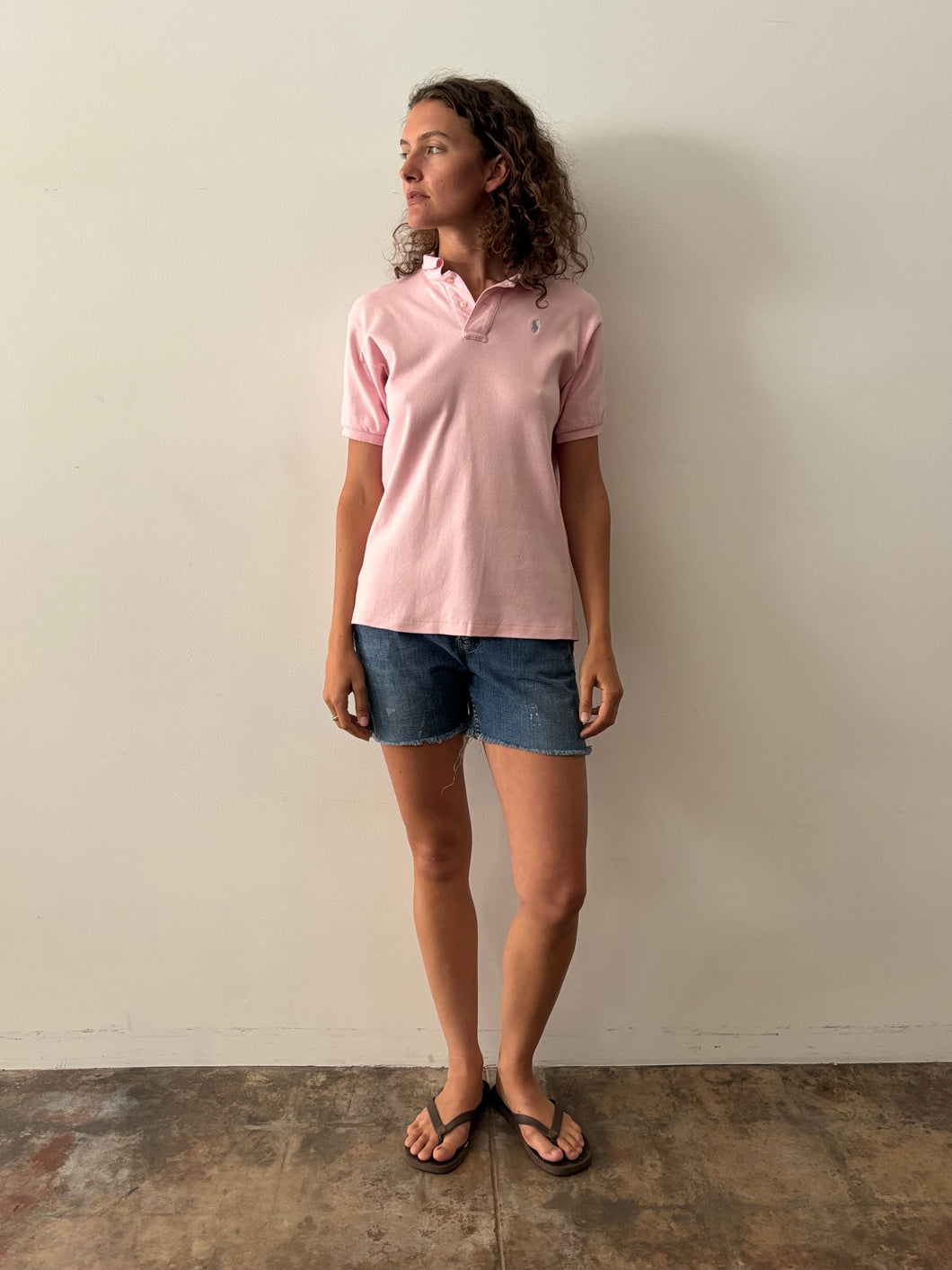 70s/80s Pink Polo Shirt