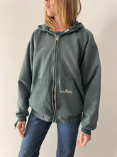 90s USA Carhartt Heavy Cotton Faded Green Hoodie