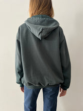 90s USA Carhartt Heavy Cotton Faded Green Hoodie