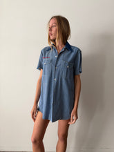 40s/50s Striped Work Shirt