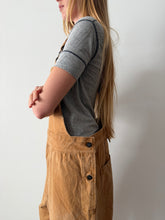 Antique French Canvas Overalls