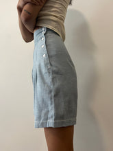 50s Side Button Chambray Gym Shorts