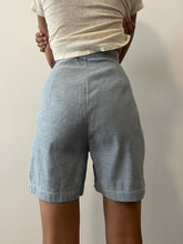50s Side Button Chambray Gym Shorts