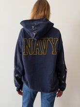 Paint Covered US Navy Hoodie
