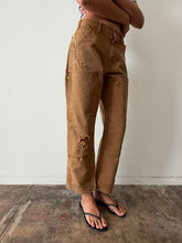 Tan Double Knee Carhartt Work Pants 30w