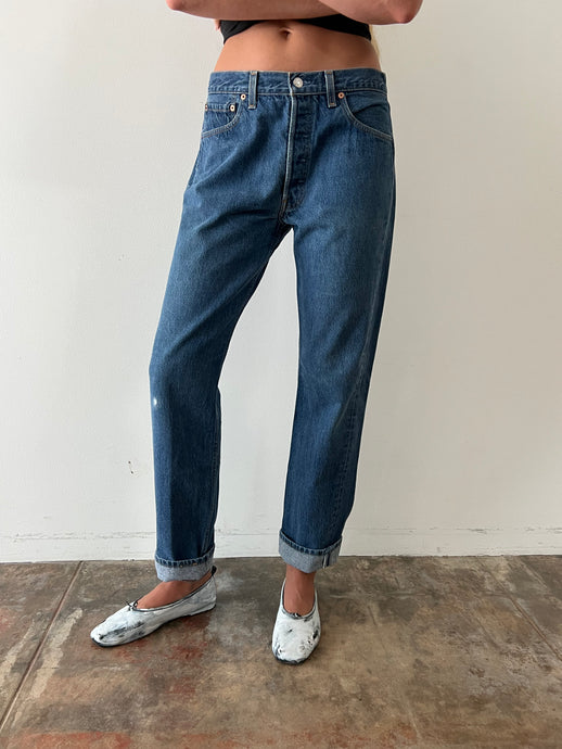 Levis Mid Wash 501s 31w
