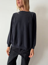 Faded Black Hanes Sweatshirt