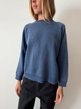 Worn & Faded Blue Sweatshirt