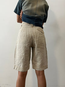 40s Japanese Heavy Linen Shorts