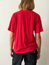 Soft Thin Red Pocket Tee