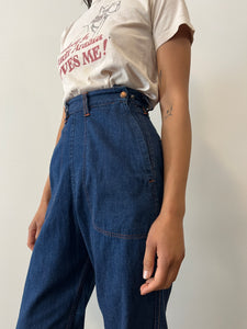 50s Side-Up Denim Pants