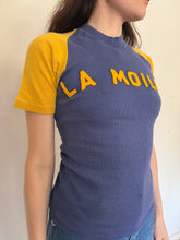 1930s La Moille Cotton Knit Jersey tee