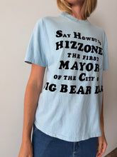 80s Hizzoner Mayor of Big Bear Lake Pocket Tee