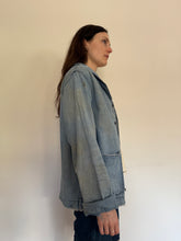 40s USN Navy Denim Shawl Collar