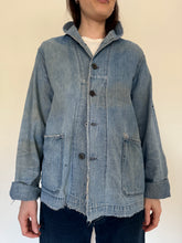 40s USN Navy Denim Shawl Collar