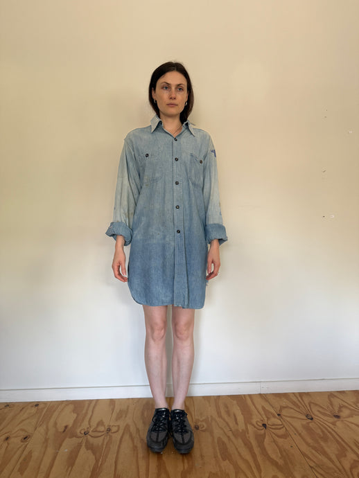 30s/40s Big Hercules Chambray Shirt