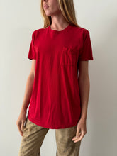 Red Pocket Tee
