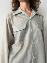 50s BVD Nylon Button Up Shirt