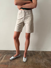 Levis Ecru Jean Shorts 28w