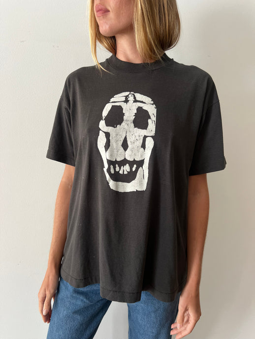 Salvador Dali Women Skull tee