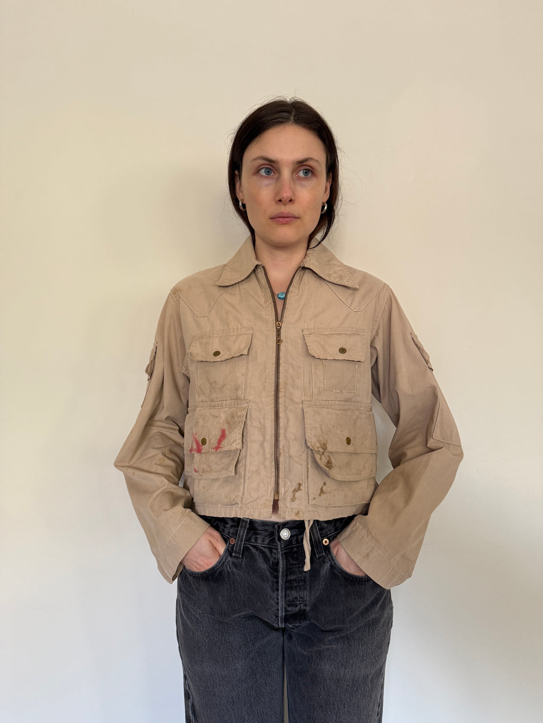 50s Masland Cropped Fishing Jacket