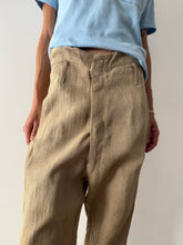 Antique Japanese Hemp Twill Buckleback Pants