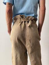 Antique Japanese Hemp Twill Buckleback Pants
