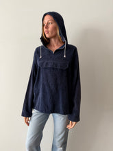 Blue Corduroy Anorak