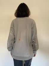90s Paint-Splattered Champion Sweatshirt
