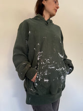90s Green USA Champion Painters Hoodie