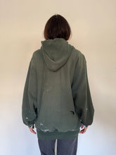 90s Green USA Champion Painters Hoodie