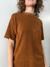 60s Brown Terry Cotton tee