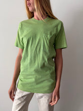 Light Heather Lime Pocket Tee