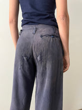 Antique Japanese Gabardine Twill Work Trousers