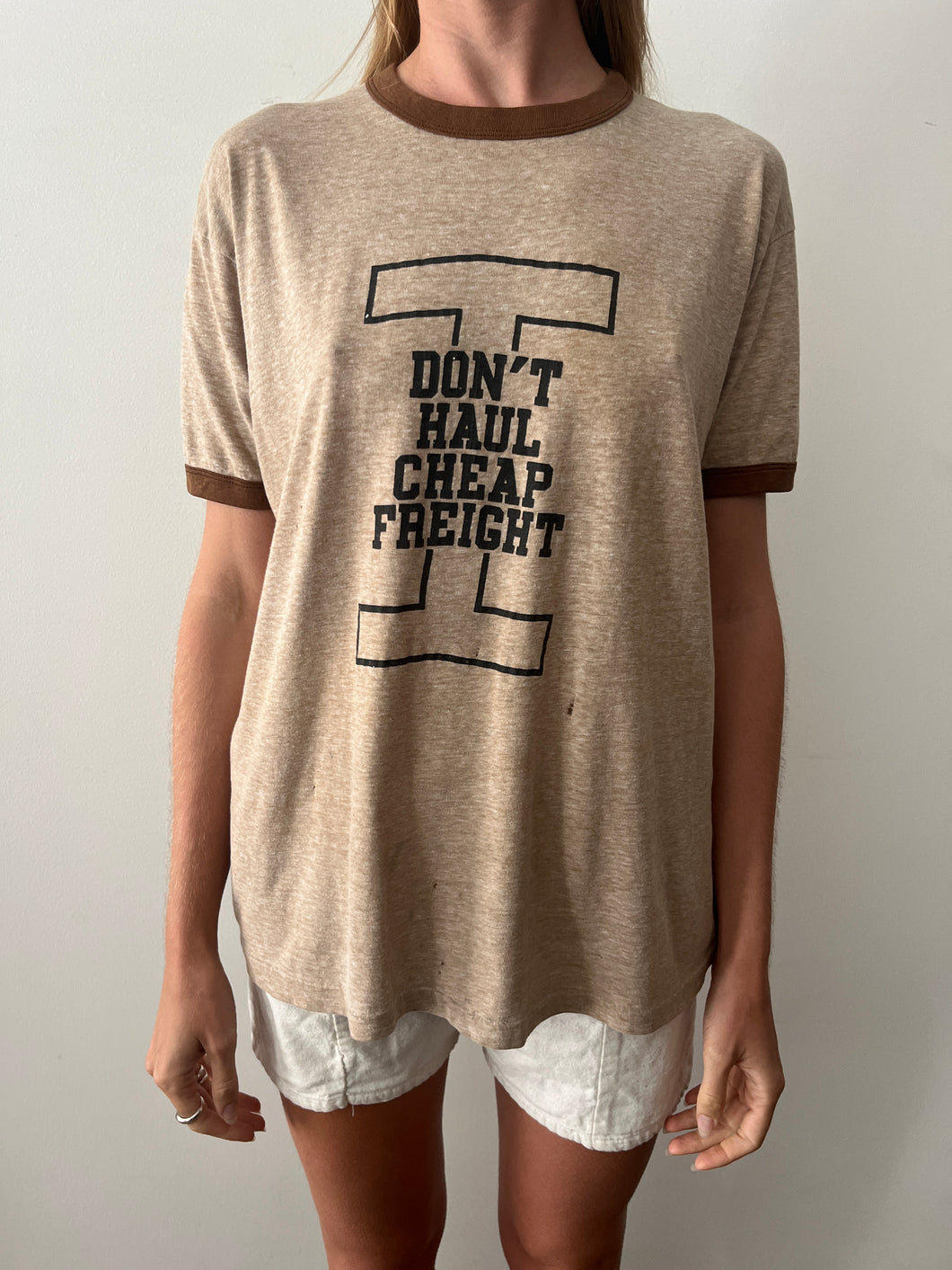 Don't Haul Cheap Freight Trucking tee