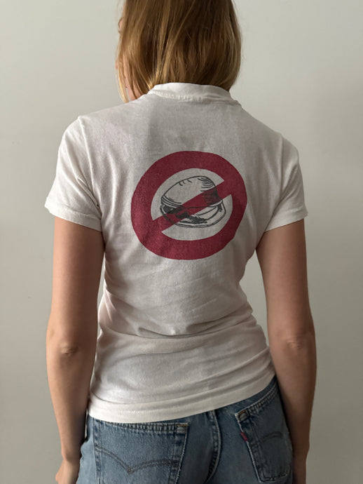 70s No Clams tee