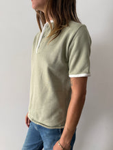 50s/60s Short Sleeve Henley Sweatshirt