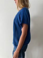 Soft Cut-off Short Sleeve Sweatshirt