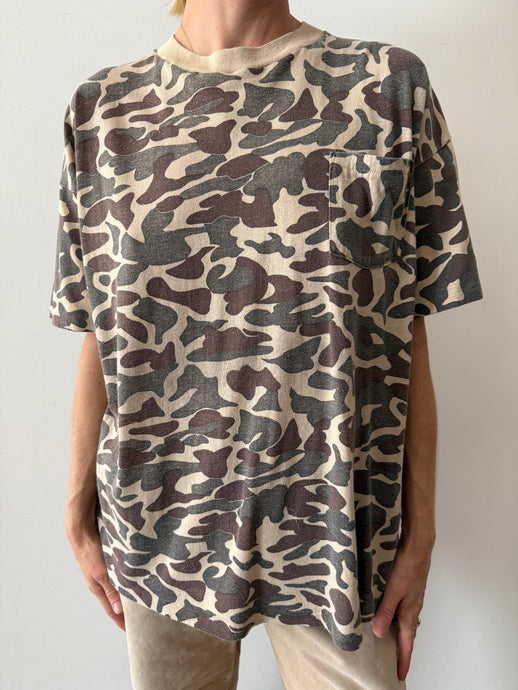 Duck Hunter Camo Pocket Tee