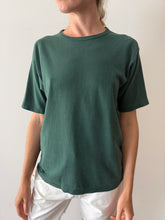 80s/90s LL Bean USA Green Cotton tee