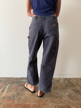 Navy Carhartt Work Pants 30w