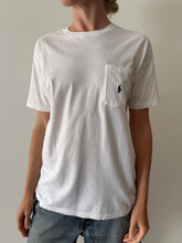 Ralph Lauren Made in U.S.A. White Pocket Tee