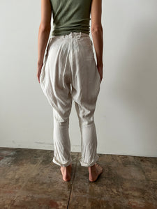 1910s Linen Riding Pants