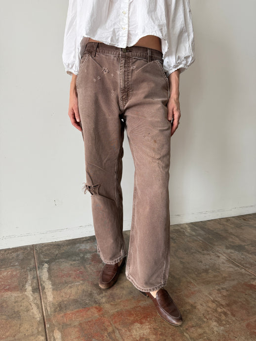 Brown Carhartt Pants 33w
