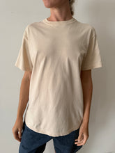 Cream 90s J Crew Tee