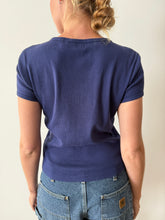 90s Gap Ribbed Cotton Henley